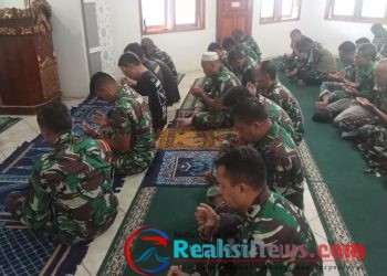Jelang Akhir Tahun 2024 Puslatpurmar-6 Antralina Gelar Istighosah Dan Doa Bersama