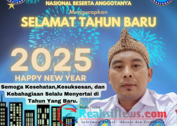 Ketua GANN Kota Sukabumi Yogi Memet, Mengucapkan Selamat Tahun Baru 2025