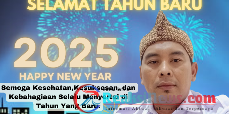 Ketua GANN Kota Sukabumi Yogi Memet, Mengucapkan Selamat Tahun Baru 2025