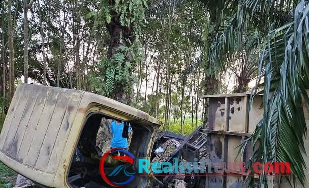 Polsek Tanah Jawa Temukan Mobil Curian di Serdang Bedagai, Evakuasi Terkendala Akses Jalan