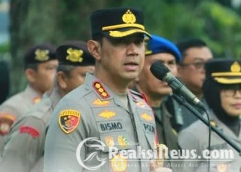 Kapolresta Bogor Kota Bersama Dandim 0606 Kota Bogor Pimpin Apel Pengamanan Kunjungan Perdana Menteri Jepang