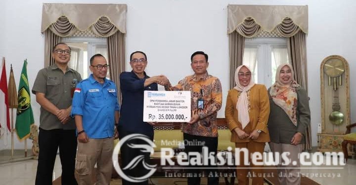 Bantu Penyintas Bencana, Sekda Apresiasi Perbaminda BPR Jabar Banten