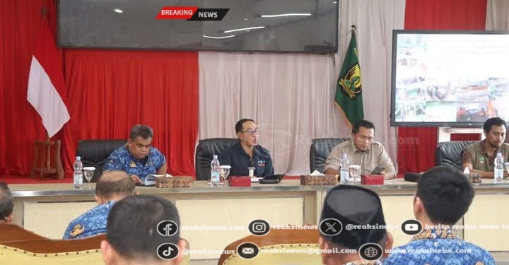 Rakor Validasi Hasil Pendataan Tim Enumerator Infrastruktur Terdampak Bencana