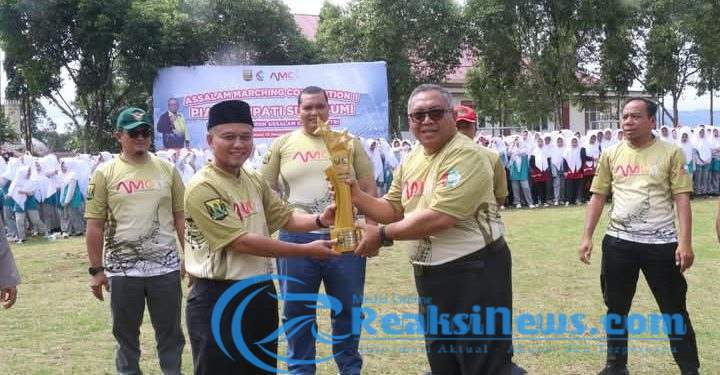 Asalam Marching Competition Piala Bupati Sukabumi, Semangat Raih Prestasi Kuatkan Silaturahmi