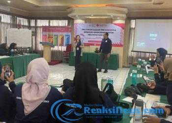 Relawan dan Staf PMI Mengikuti Diklat Pengurangan dan Kajian Risiko Bencana