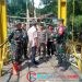 Dandim 0622/Kabupaten Sukabumi Didampingi Danpos Bantargadung Tinjau Progres Pembangunan Jembatan Cilalay