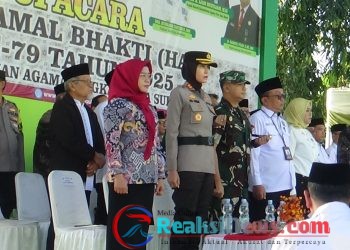 Dandim 0607/ Kota Sukabumi Hadiri Upacara Peringatan Hari Amal Bakti KE-79 Kementerian agama RI tingkat Kota Sukabumi