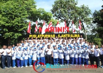 Entry Briefing Dan Olahraga Bersama Danpuslatpurmar 6 Antralina