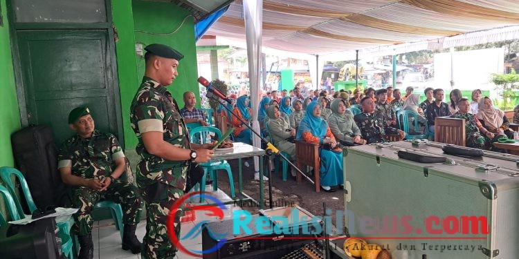 Danramil 2207/Jampangtengah Lepas Satu Anggotanya Menuju Purnatugas, Pesan Penting Disampaikan