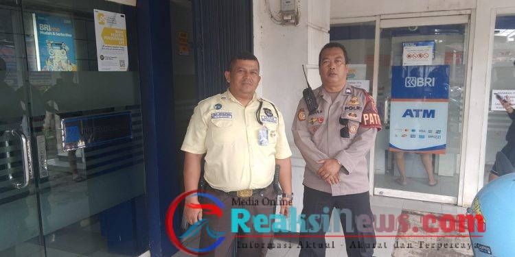 Patroli ke Obyek Vital ATM BRI Untuk Cegah Gangguan Perbankan Serta Berikan Rasa Aman kepada Masyarakat