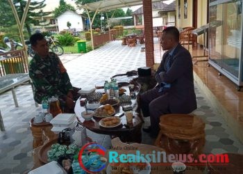 Komsos Dijadikan Ajang Silaturahmi Oleh Danramil 2203/Warungkiara Bersama Pimpinan Ponpes Modern Assalam Putri