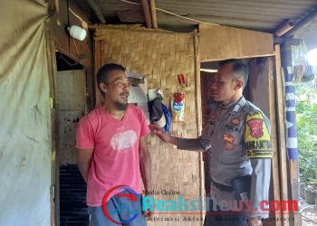 Wujudkan Sinergitas Dengan Warga, Bhabinkamtibmas Rutin Laksanakan Sambang