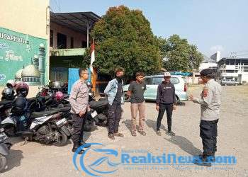 Sambangi Pengunjung Kolam Renang Anggota Piket Fungsi Polsek Titip Jaga Harkamtibmas