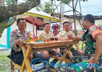 Sinergitas TNI POLRI Jaga Kebersamaan, Dialogis dengan Security Aset Vital Negara PT PLN Persero