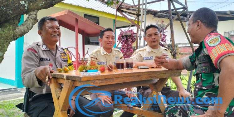 Sinergitas TNI POLRI Jaga Kebersamaan, Dialogis dengan Security Aset Vital Negara PT PLN Persero