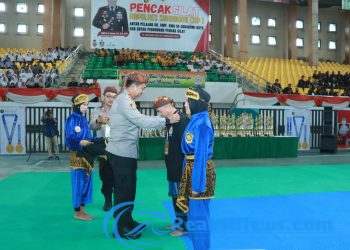 Lestarikan Budaya, 580 Peserta Ikuti Festival Pencak Silat Kapolres Sukabumi Cup 2025