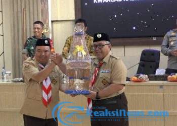 Bupati Marwan Minta Gerakan Pramuka Memiliki Ide Kreatif Sesuai Perkembangan Zaman