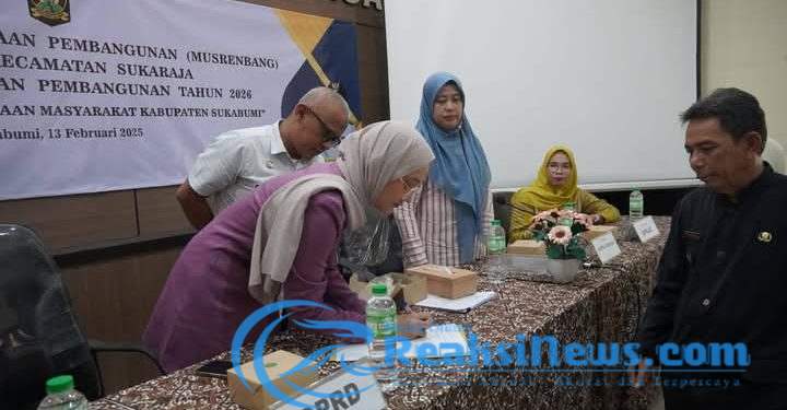 39 Usulan Pembangunan Menjadi Prioritas Dalam Musrenbang 2026 Kecamatan Sukaraja