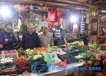 Sidak Pasar Cisaat, Intervensi Kenaikan IPH Komoditas Pangan Utama