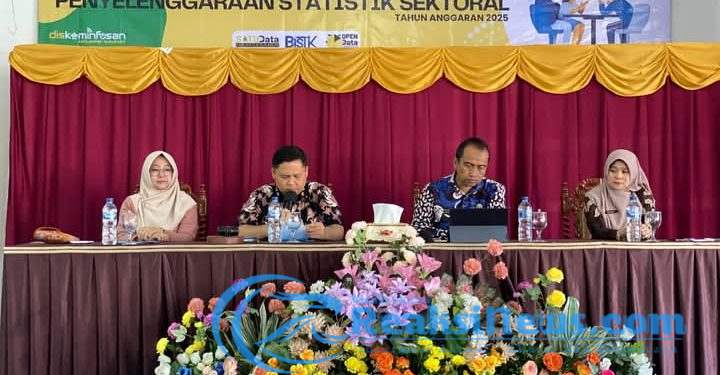 Diskominfosan Optimalkan Peningkatan Kualitas Penyelenggaraan Statistik Sektoral