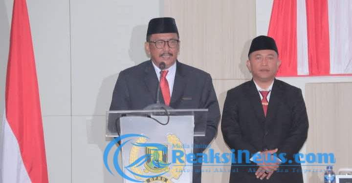 Sertijab Bupati dan Wakil Bupati Sukabumi, DPRD Gelar Rapat Paripurna