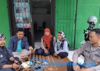Wujudkan Situasi Aman, Bhabinkamtibmas Sambang Tokoh Masyarakat