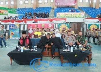 Perebutan Gelar Juara, Puluhan Piala Bertebaran di Festival Pencak Silat Kapolres Sukabumi Cup I 2025