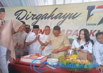 DPC Partai Gerindra Kabupaten Sukabumi Gelar Syukuran Dirgahayu Ke-17, Mengusung Tema “Berjuang Tiada Batas”