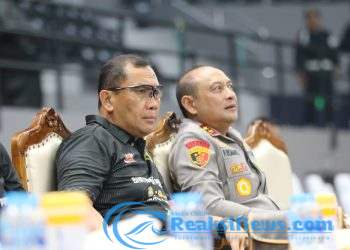 Pangdam XII/Tpr Bersama Kapolda Saksikan Laga Pembuka Proliga 2025 Pontianak Seri Pontianak