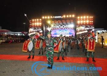Drumband Kartika Bahana Nusantara Tampil Memukau di Closing Ceremony IIMS 2025