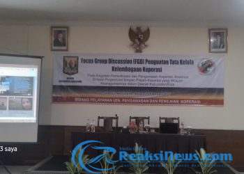 Dinas Koprasi Usaha Kecil Menengah Perkuat Koprasi Melalui Focus Group Dicussion