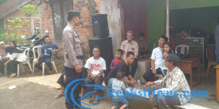 Wujud Nyata Kedekatan POLRI Dengan Warga, Bhabinkamtibmas Lakukan Sambang Kepada Warga Binaan