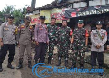 Hadiri KTT, Peltu Andi Danpos Bantargadung Koramil 2203/Warungkiara Manfaatkan Momen Silaturahmi
