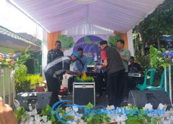 Danramil 2203/Warungkiara Hadiri HUT Ke 5 Riung Tani Kecamatan Bantargadung