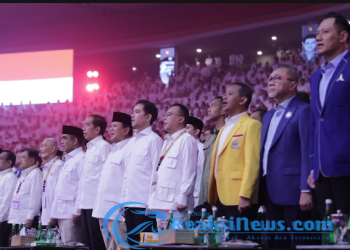 Presiden Prabowo, Dampingi Wapres Hadiri Perayaan HUT Gerindra