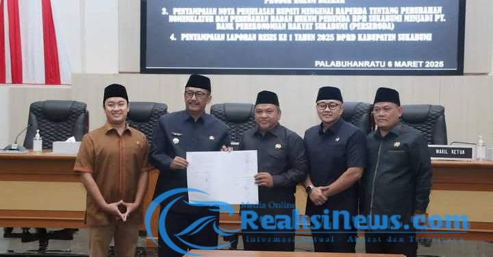 Paripurna DPRD, Bupati Sukabumi Sampaikan Pentingnya Produk Hukum Daerah Sebagai Instrumen Kebijakan