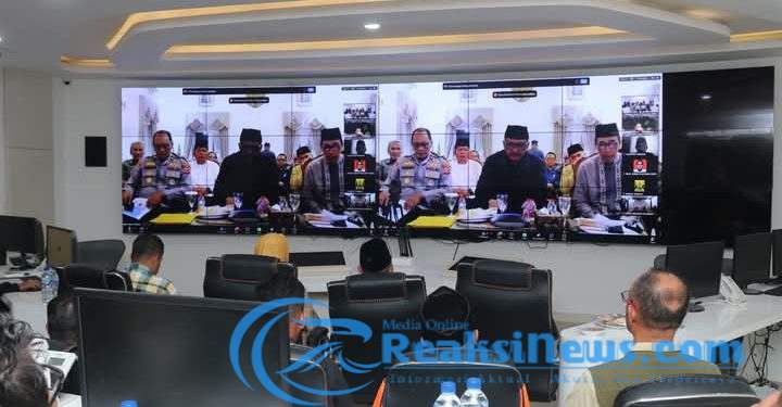 Rakor Pemkab Sukabumi bersama BNPB Bahas Penetapan Status dan Penanganan Bencana