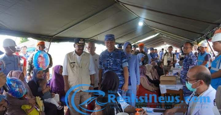 Baksos TNI AU, Bupati Sukabumi Perhatian dan Kontribusi TNI AU Sangat Besar Kepada Masyarakat