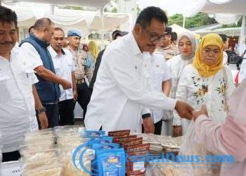 Pembukaan Bazar Ramadhan di Sukalarang, Bupati Ajak Bela Beli Produk Daerah Sukabumi