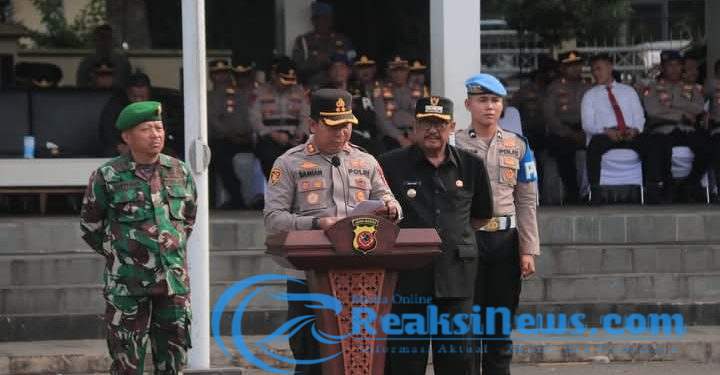 Bupati Sukabumi Hadiri Apel Pasukan Operasi Ketupat Lodaya 2025, Pastikan Kelancaran Arus Mudik Idul Fitri