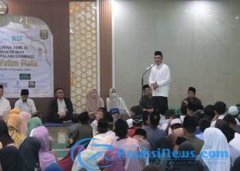 Sekda Salurkan Bantuan Untuk Anak Yatim dan Warga Terdampak Bencana