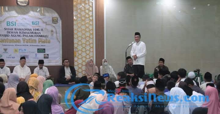 Sekda Salurkan Bantuan Untuk Anak Yatim dan Warga Terdampak Bencana