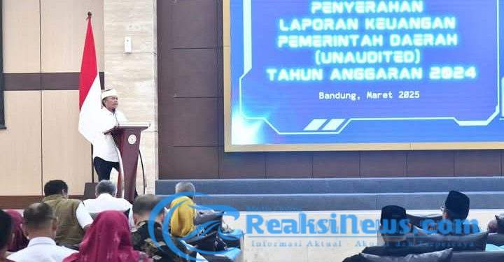 Serahkan LKPD 2024, Bupati Harap Pemkab Sukabumi Kembali Raih WTP 
