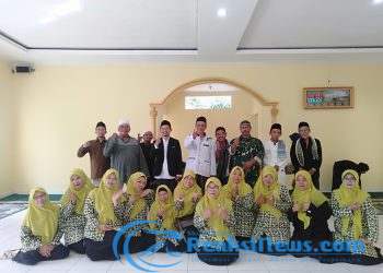 Sertu Suparno Babinsa Koramil 2203/Warungkiara, Hadiri Pengajian dan Bukber Bareng Warga Sampora