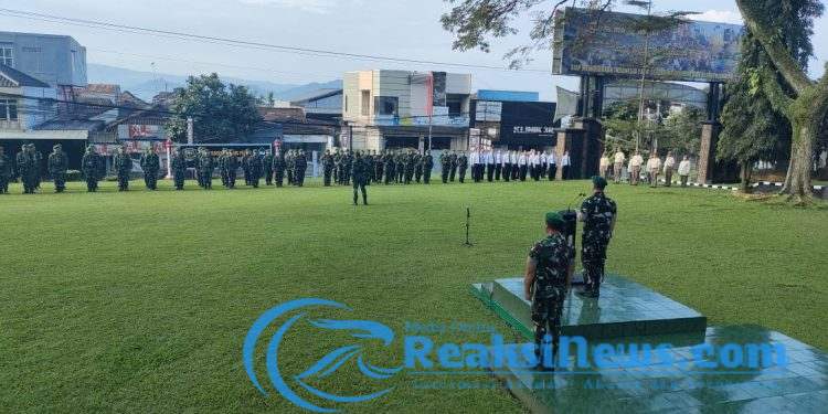 Dandim Jadi Irup pada Upacara Minggu Pertama Bulan Maret 2025