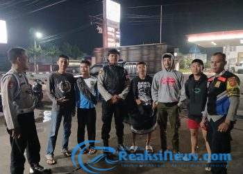 Antisipasi Perang Sarung, Gangguan Kamtibmas di Bulan Suci Ramadhan, Polsek Lembursitu Laksanakan Patroli Dialogis