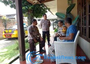 Jalin Silaturahmi, Kapolsek Lembursitu Sambang ke Tokoh Masyarakat