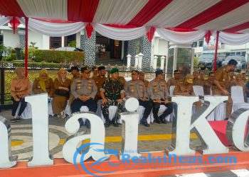 Dandim 0607/ Kota Sukabumi Hadiri Penerimaan Kirab Kedatangan Siswa Sekolah Inspektur Polisi (SIP)