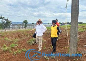 Program Ketahanan Pangan Berjalan Dengan Baik, Anggota Komisi XIII DPR RI Agun Gunandjar apresiasi Lapas Kelas IIA Warungkiara
