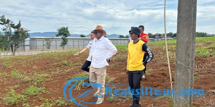 Program Ketahanan Pangan Berjalan Dengan Baik, Anggota Komisi XIII DPR RI Agun Gunandjar apresiasi Lapas Kelas IIA Warungkiara